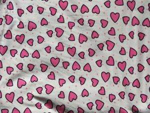 Heart Print Pajama Shorts