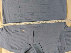Collar Tshirt Set Of 3 Large plain half sleeves