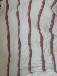 Striped White Tank Top