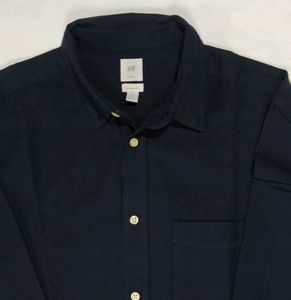 H&amp;M Navy Blue Shirt