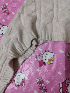 Cozy Cable Knit Cropped Bolero