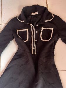 Chic Black Shirt Dress