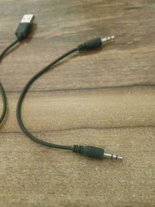 USB and Audio Cable