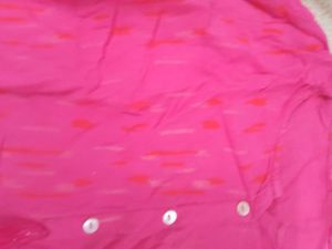 Pink Short Kurti , Size - M