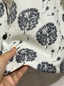 Zara Oversize Crop Shirt Size 34-36