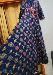Anarkali Blue 💙 Gown