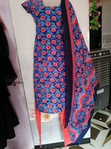 Chunri Suit Pure Cotton