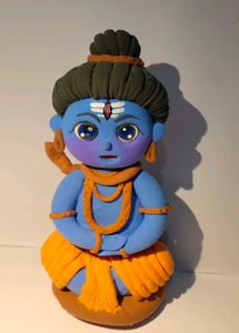 Shiv, Hanuman Ji And Saraswti Mata