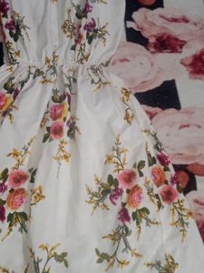 Floral Printed Women&#39;s Dress