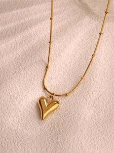 Anti-Tarnish Stainless steel Love Pendant✨💛