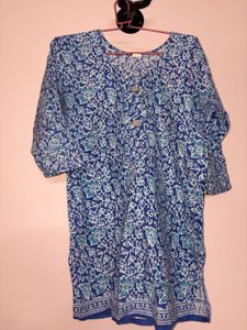 Floral Print Kurta