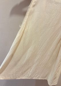 MANGO Beautiful Lace Trim Top