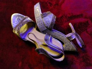 Sparkly Silver Heels❤‍🔥