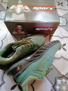 Sparx SM-796 Olive Green Sneakers