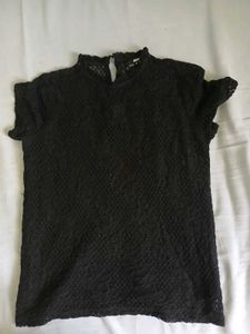 Black Lace Top