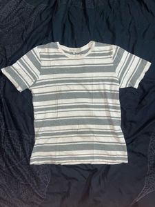 Tshirt - White & Grey