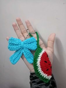 Adorable Crochet Keychain And Bag Charm 🧶🫧✨🧶🫧✨