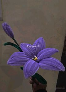 Fuzzy Wire Flowers
