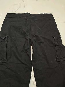 Stylish Black Pant Type Jeans