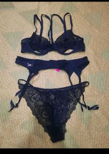 Bblak Lingerie Set - Bra, Panty, Garter