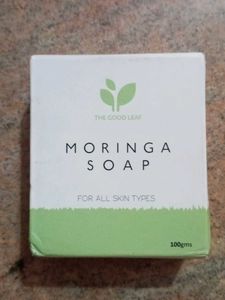 The Good Leaf Moringa Soap