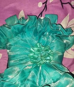 SHADING GREEN FROCK