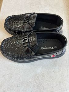 Cute Walk Black Loafers