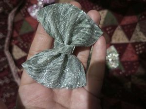 •Felt Bow Hair Clip❤️🙌🏻