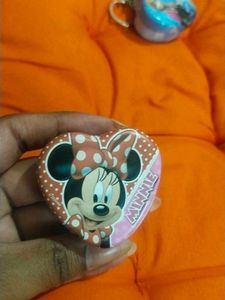 Minnie Mouse Heart Trinket Box