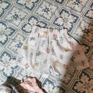 Girls Floral Shorts Bundle