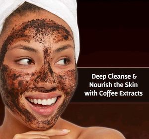 De-Tan removal Coffee Face Scrub 2 Pieces