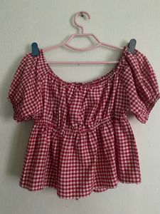 Gingham Top