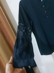 Navy Blue Top