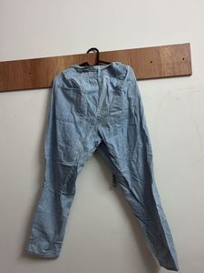 Light Blue Casual Pants