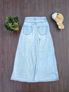 Denim Wide Leg Bottom