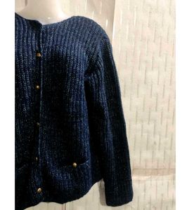 Shining Thick Cardigan sweater For Women&#39;s