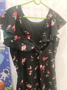 Rare Dress With Designer Back