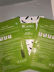 Zudio Tea Tree &amp; HyalauryAcid Sheet Mask