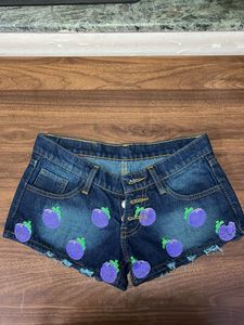 low waist micro shorts