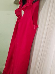 Urbanic Ruffle A-Line Red Dress (Women&#39;s)