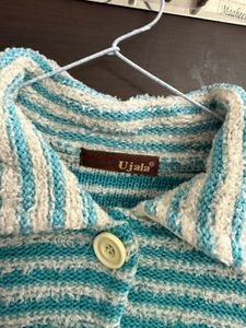 Striped Knit Cardigan