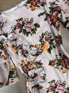 Floral Ruffle Dress