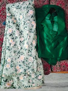 Lehenga With Stitch Blouse