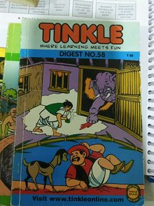 Vintage Tinkel Comic Book Digest  Set Of 3