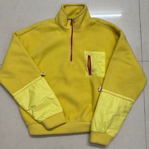 Yellow Pullover Sweatshirt