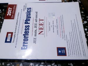 Errorless Physics Books 1,2 For NEET/JEE