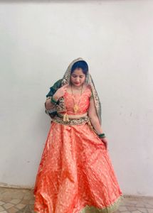Kalidar Lehnga And Blouse