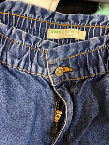 High-Waisted Denim Shorts