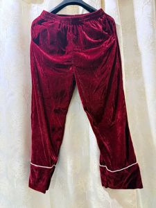 Cozy Velvet Night Suit Set