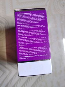 Derma Co Face Serum.